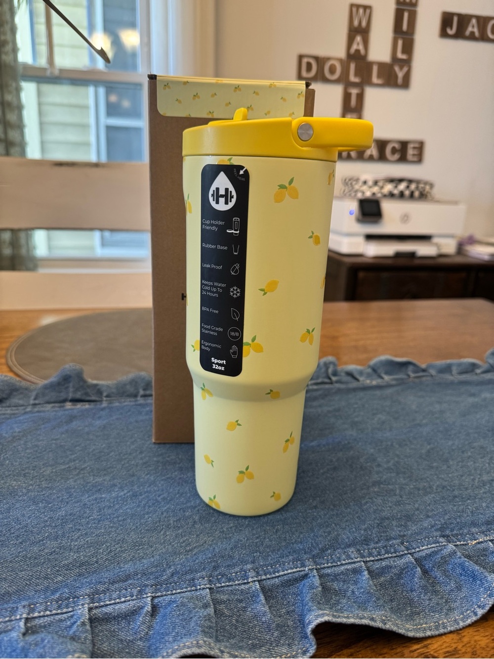 HydroJug Main Squeeze 32oz Sport